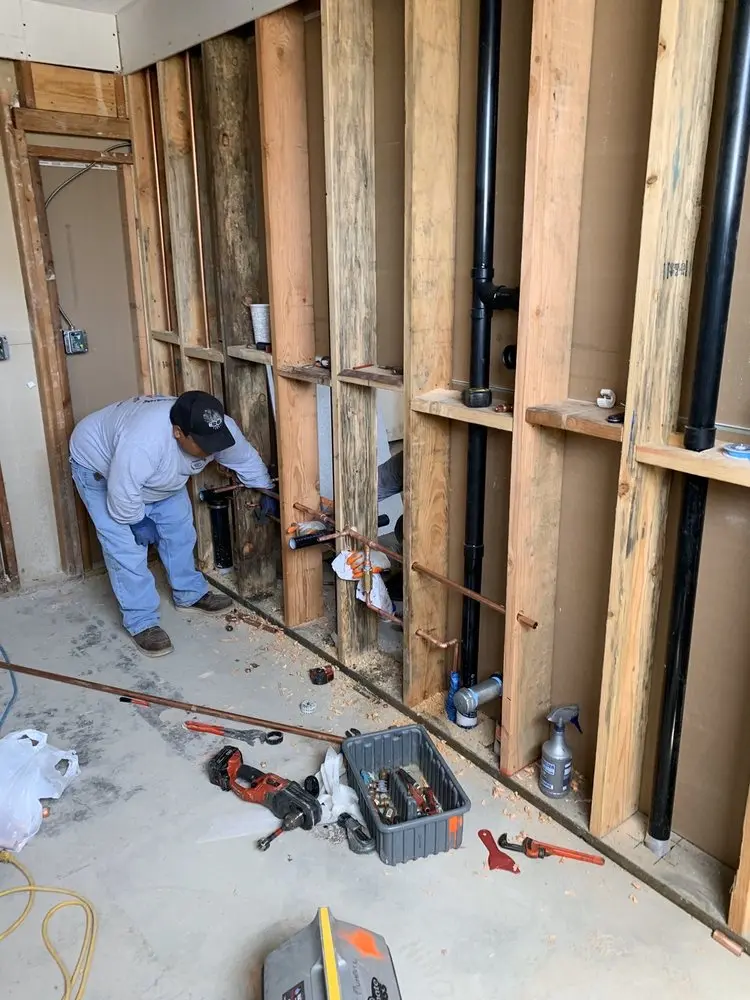 Commercial rough-in plumbing for Commercial Plumbing in Haverford